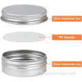 Tin en aluminium en gros de 30 ml 1 oz pour le cosmétique